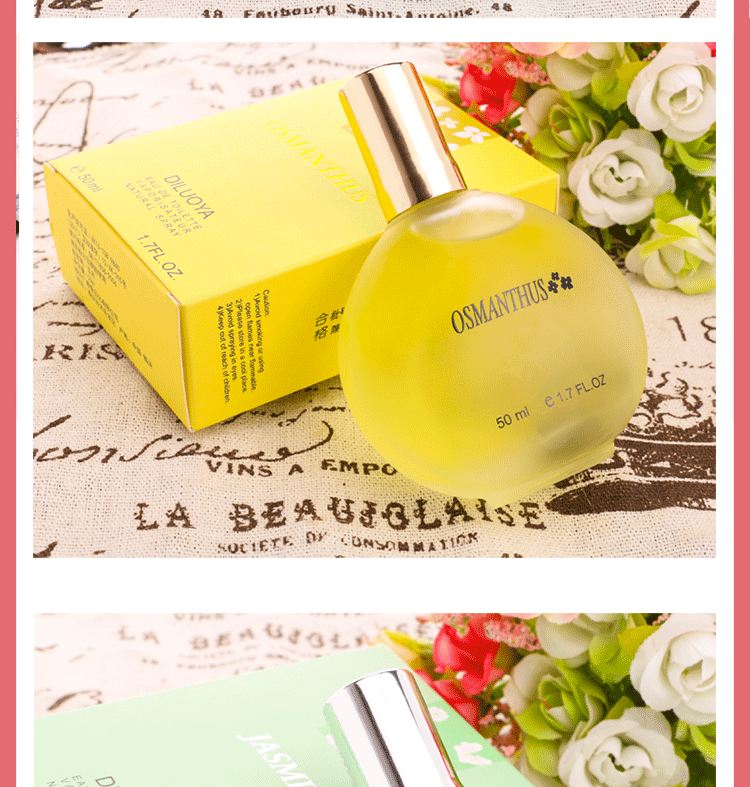 Floral Jasmine Rose Osmanthus Perfume