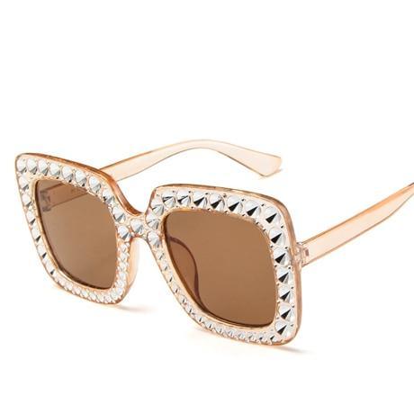 Modern Shining Diamond Sunglasses