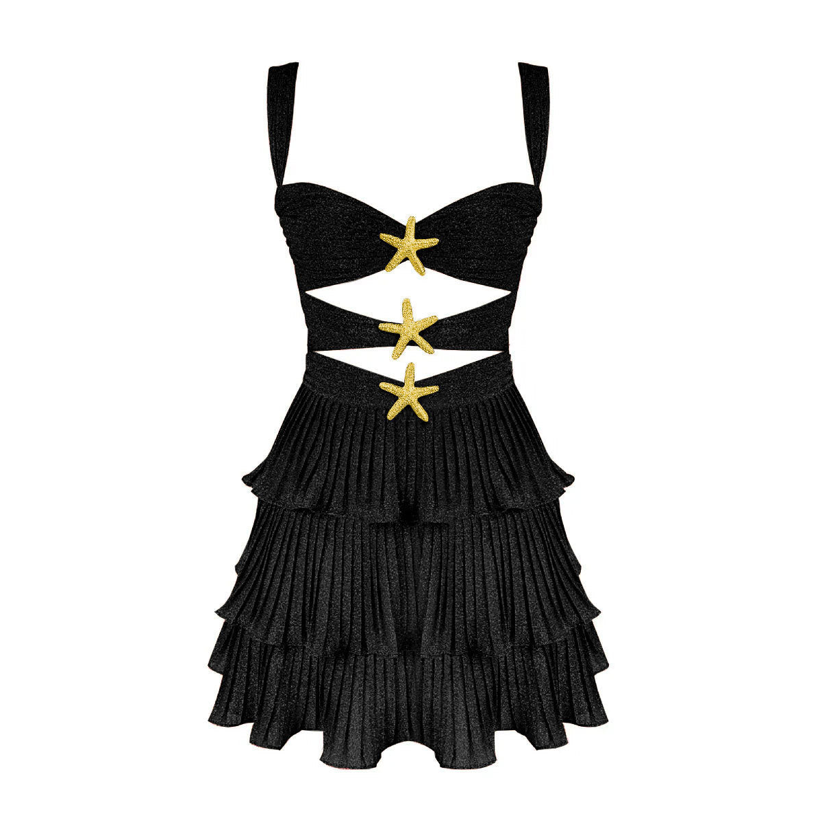 A-shaped cake skirt one-piece beach set sexy