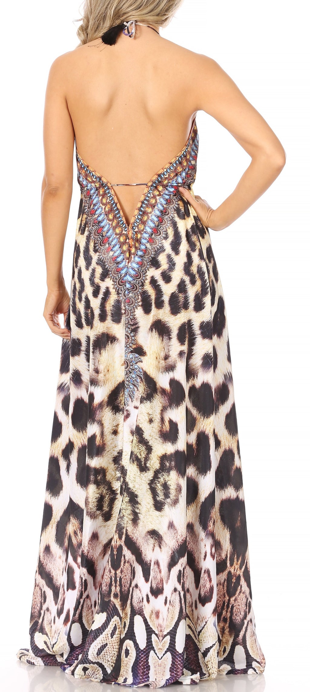 Womens Maxi High-low Halter Handkerchief Long Dress Beach Party
