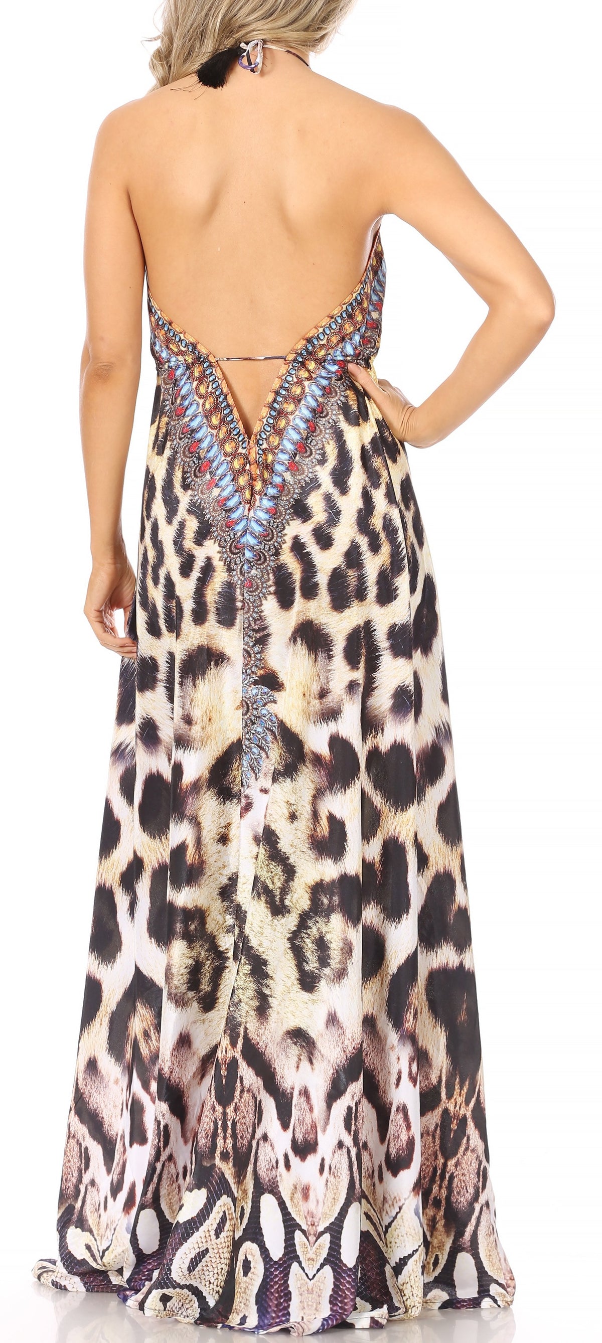 Womens Maxi High-low Halter Handkerchief Long Dress Beach Party