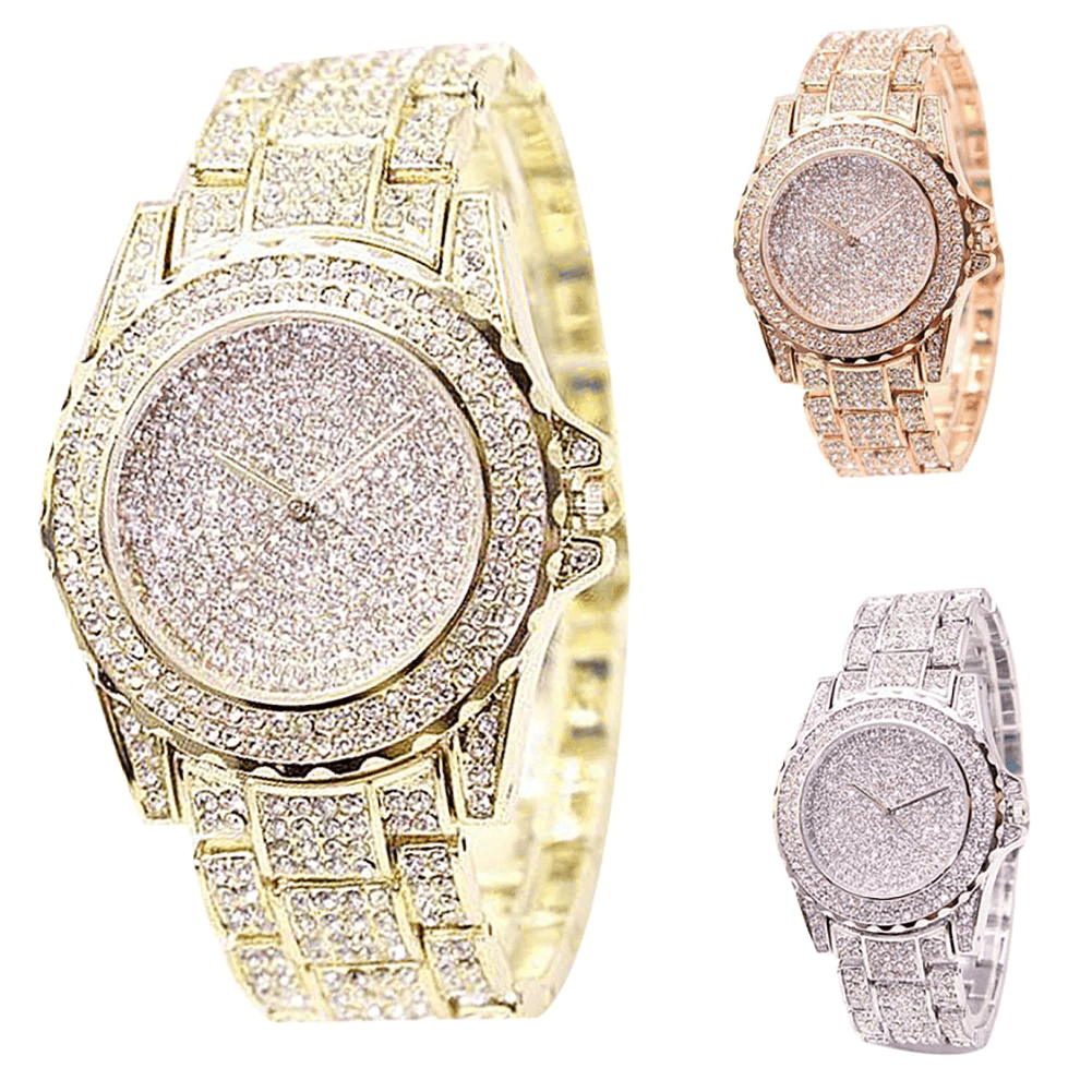 Fashion Watch Women Luxury  Round Quartz Watch