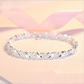 Top Quality Elegant 925 Sterling Silver Luxury Bracelet