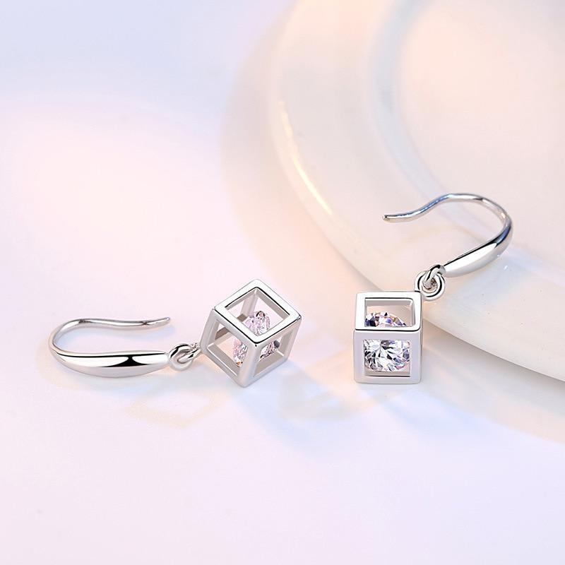 New Style Stamp Silver Color Jewelry Luxury Set