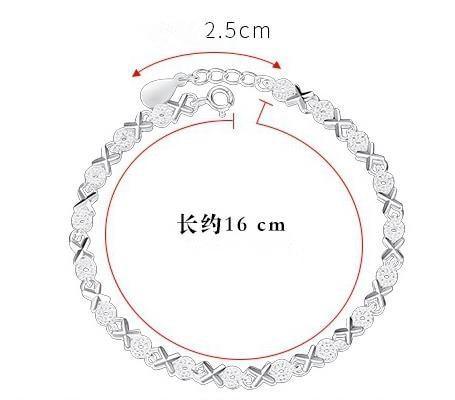 Top Quality Elegant 925 Sterling Silver Luxury Bracelet