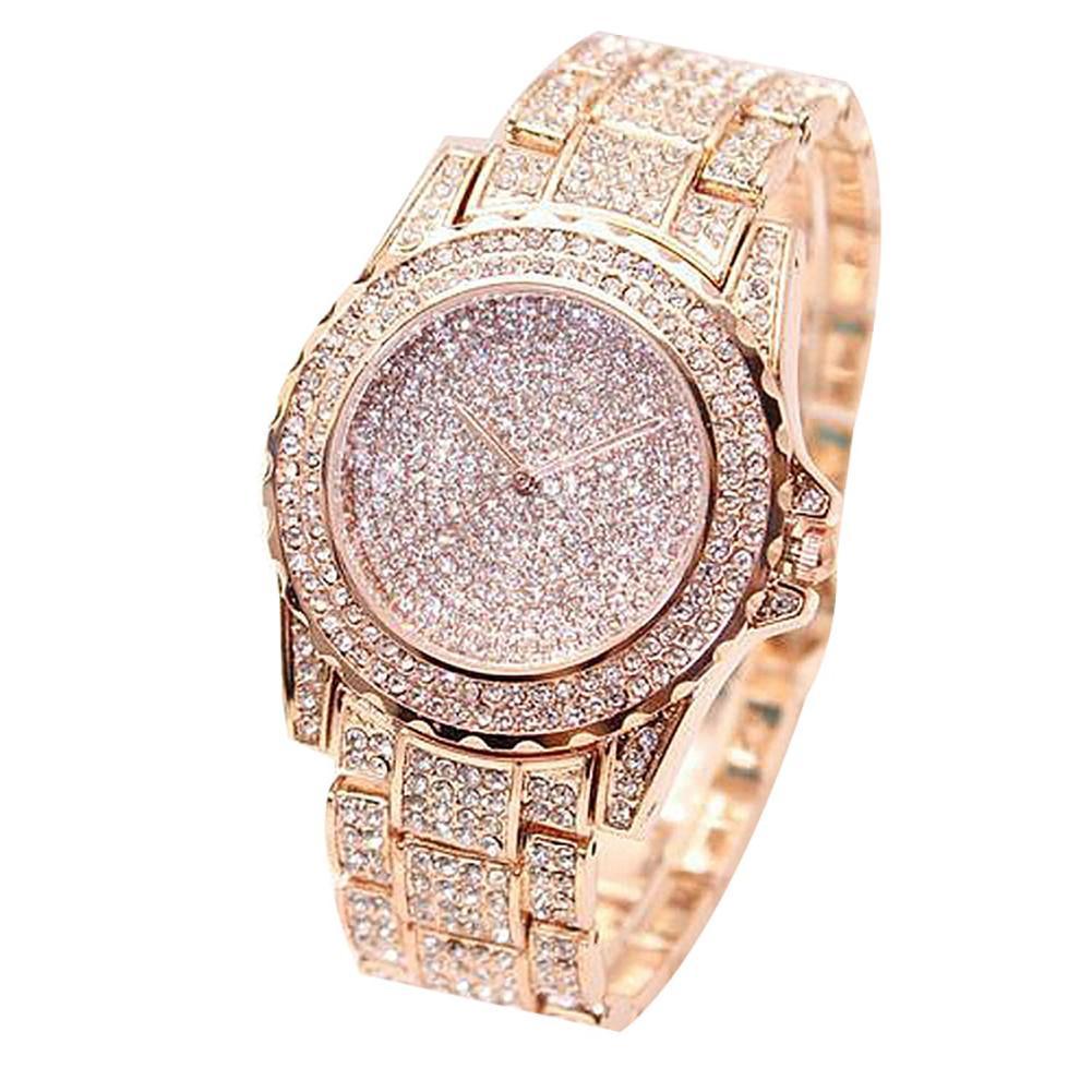 Fashion Watch Women Luxury  Round Quartz Watch