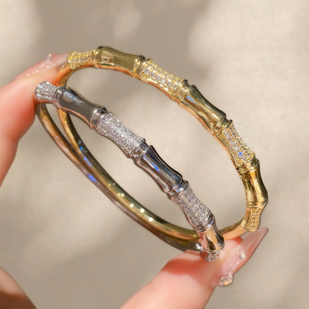 Women's Chinese Style Simple Design Bamboo High-grade Bracelet