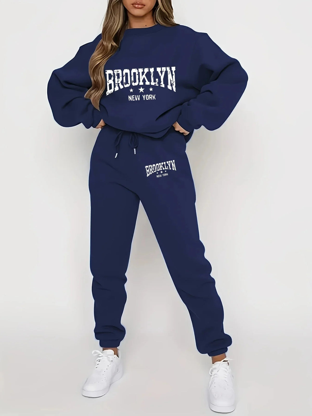 Women’s Plush Hoodie & Pants Sweater Set