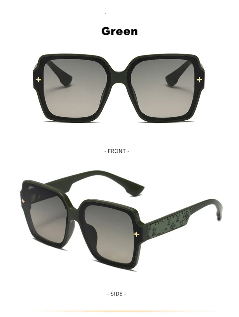 Fashion Square Frame Sunglasses