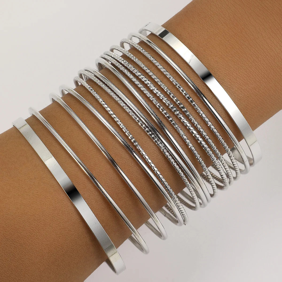 14 Pcs Trendy Boho Bracelet Set