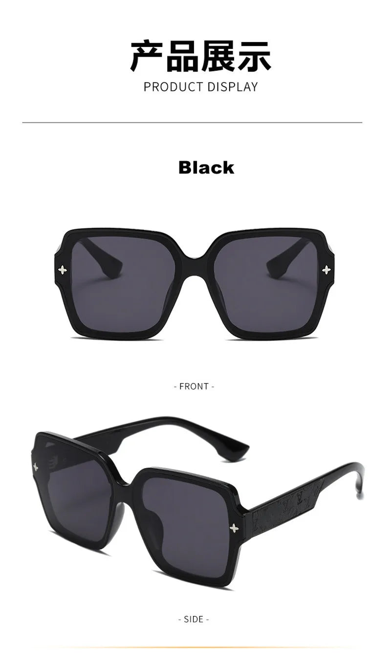 Fashion Square Frame Sunglasses