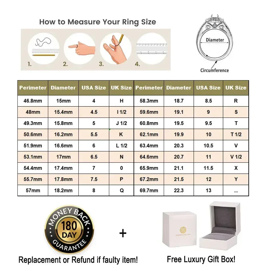 2 Piece Tear Drop Shape Ring .925