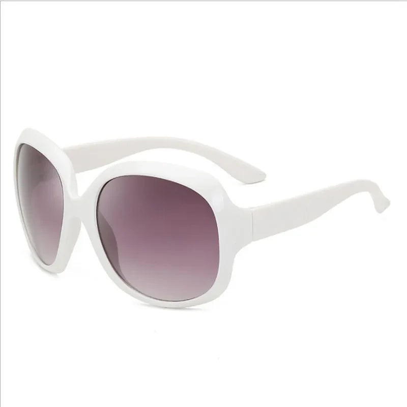 New large frame oval shape sunglasses