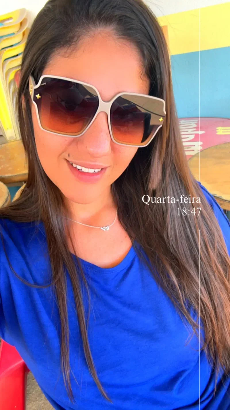 Fashion Square Frame Sunglasses