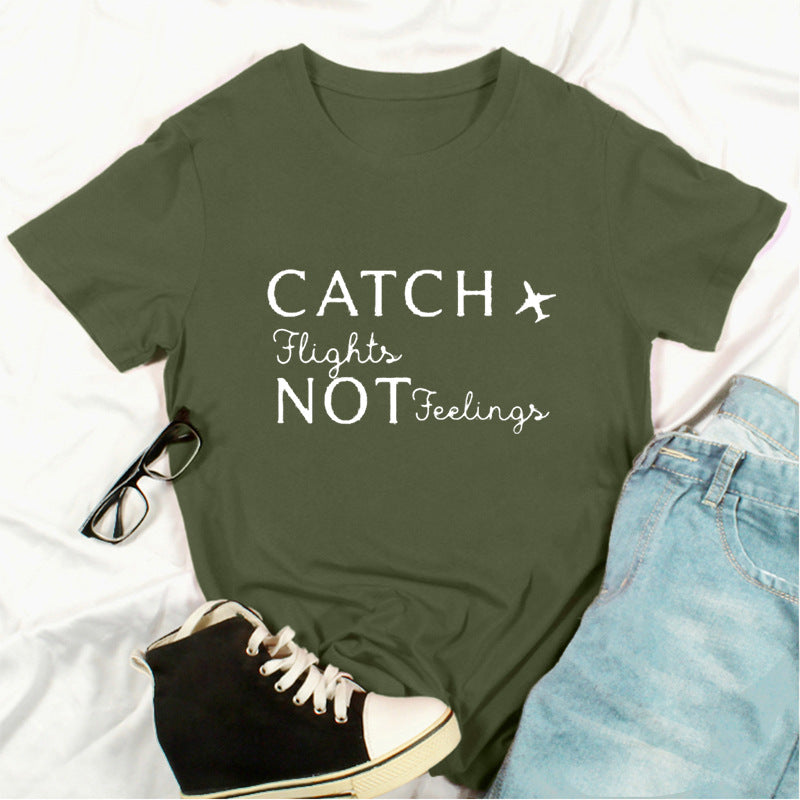 Printed Short Sleeve T-Shirt – 14 Colors | S–3XL