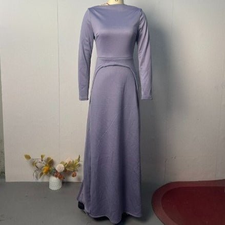 Elegant Long Sleeve Modest Gown