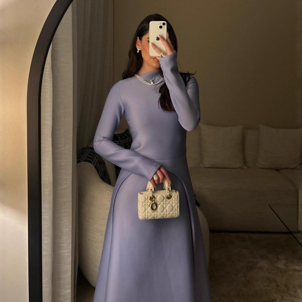 Elegant Long Sleeve Modest Gown