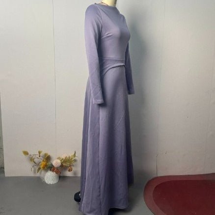 Elegant Long Sleeve Modest Gown