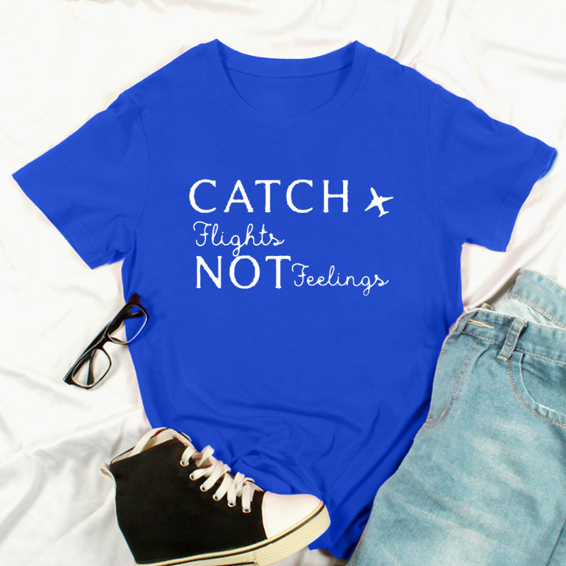 Printed Short Sleeve T-Shirt – 14 Colors | S–3XL