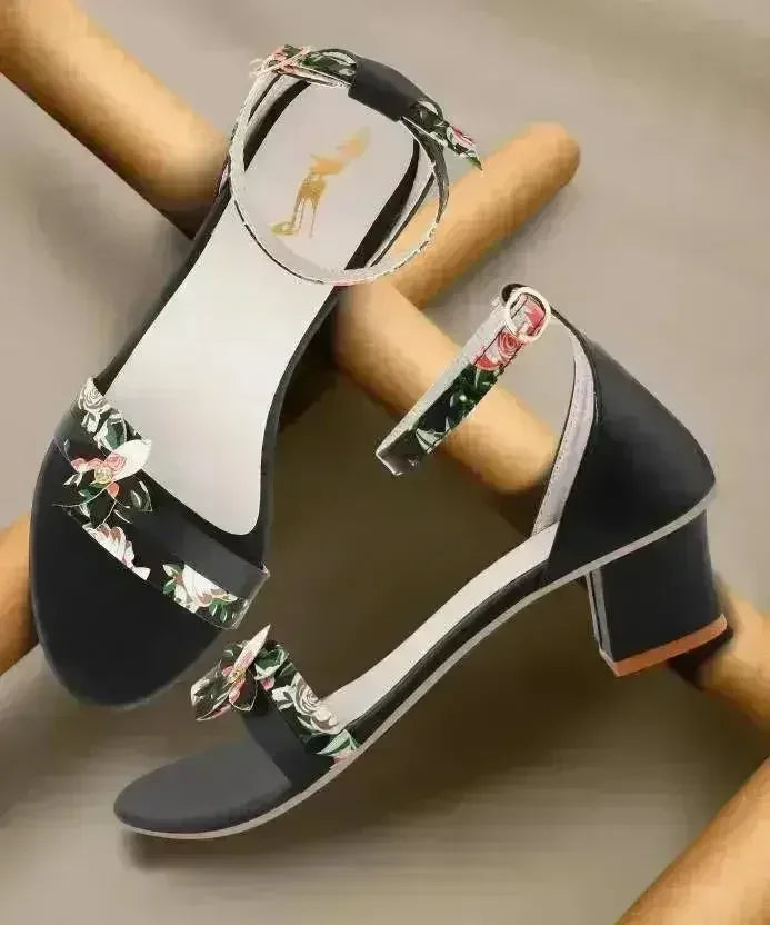 Black Heels Sandal
