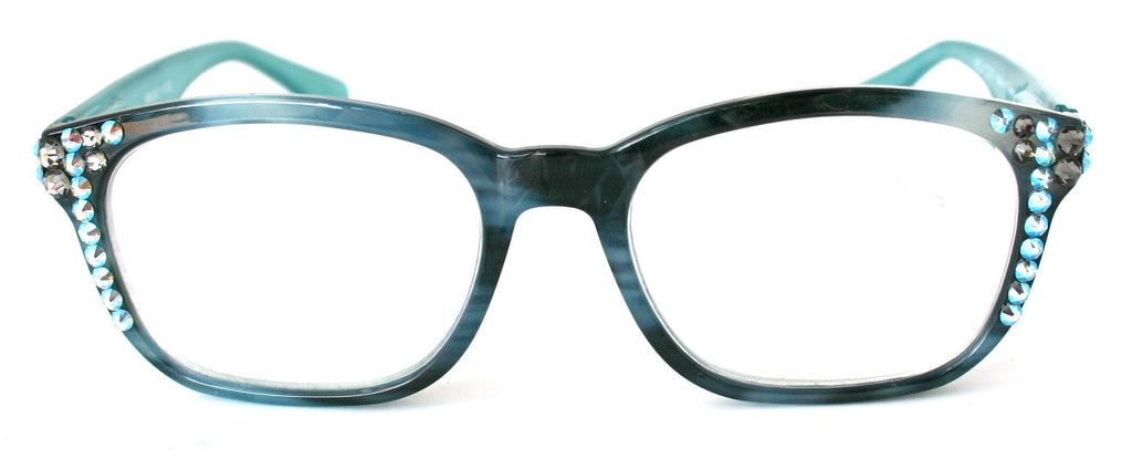 Coral, (Bling) Reading Glasses