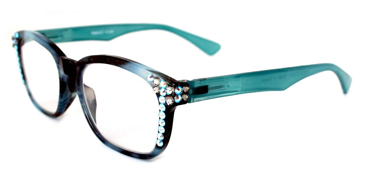 Coral, (Bling) Reading Glasses