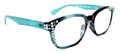Coral, (Bling) Reading Glasses