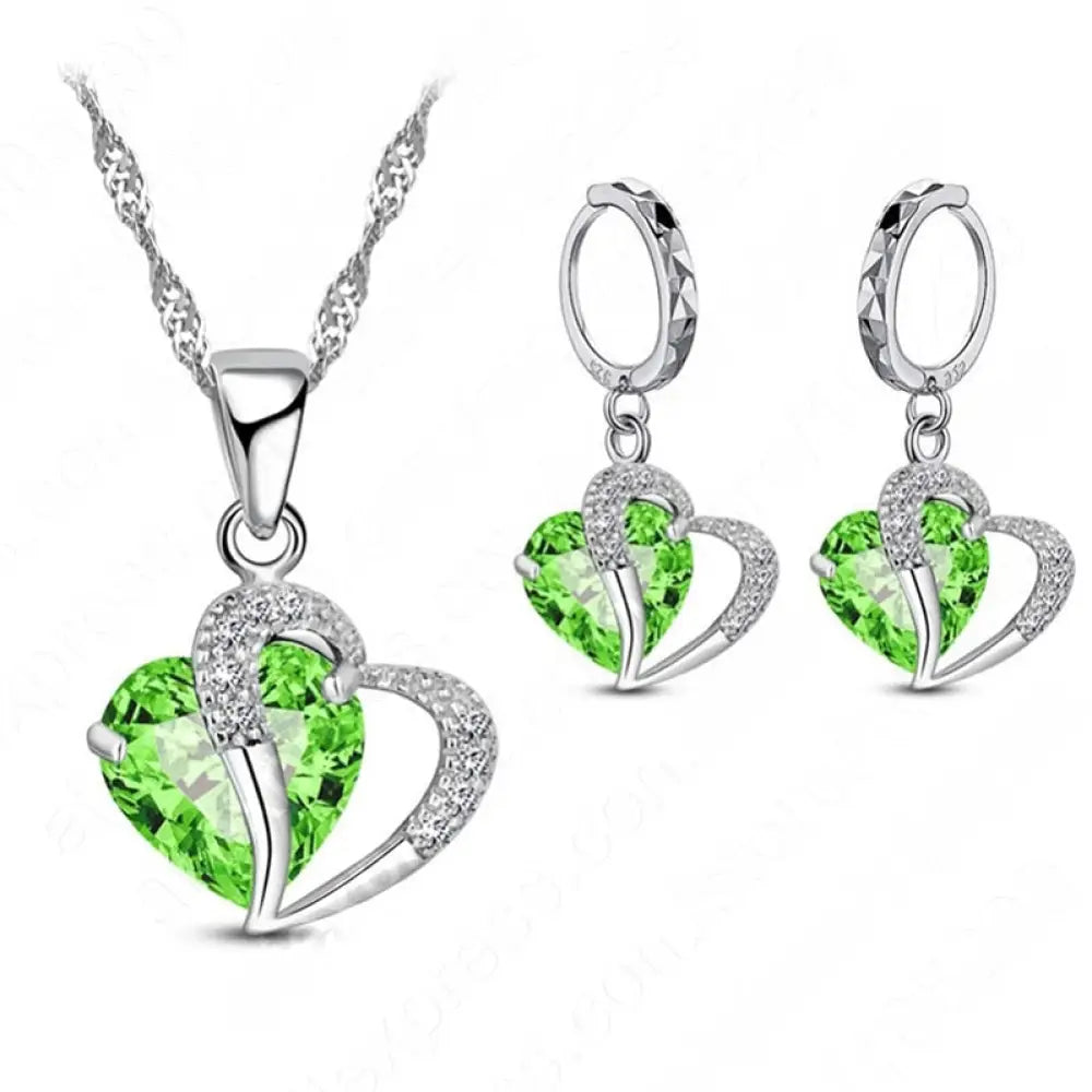 Luxury Women 925 Sterling Silver Necklace