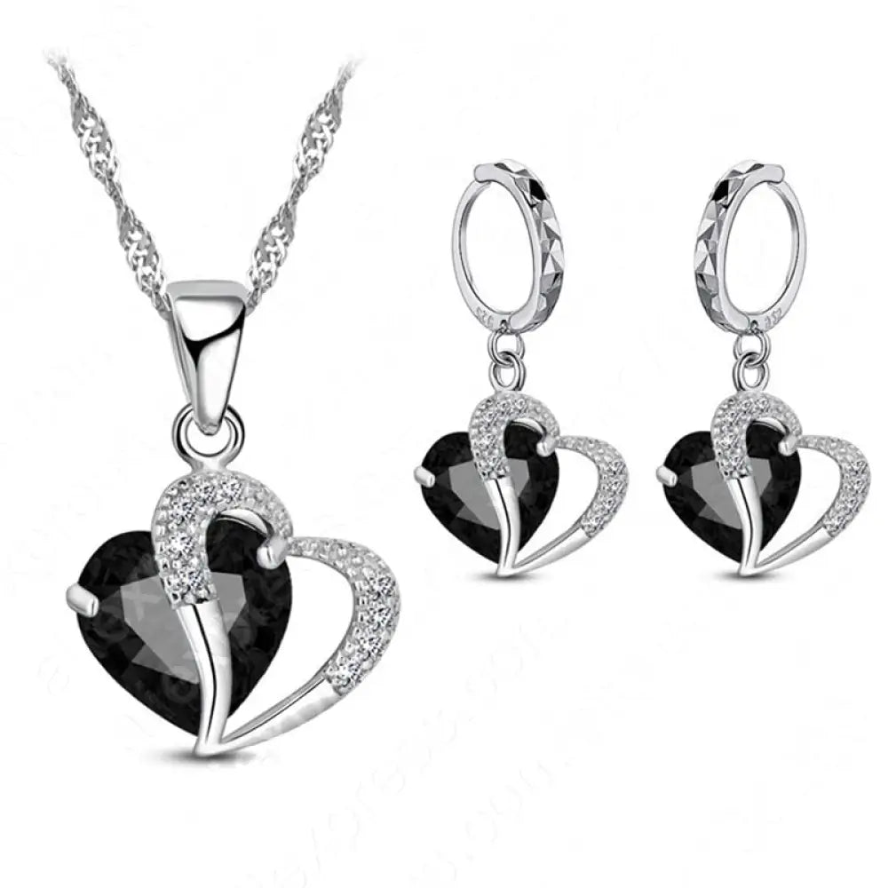 Luxury Women 925 Sterling Silver Necklace