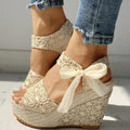 New Modern Wood High Heels Sandals