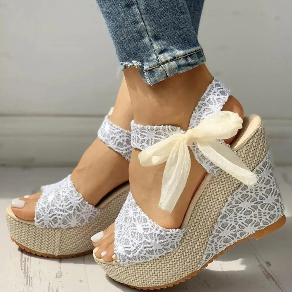 New Modern Wood High Heels Sandals
