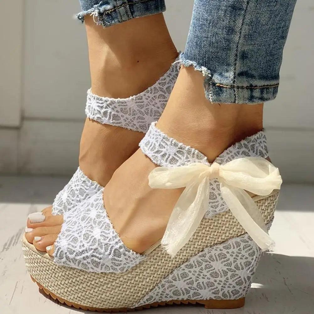 New Modern Wood High Heels Sandals