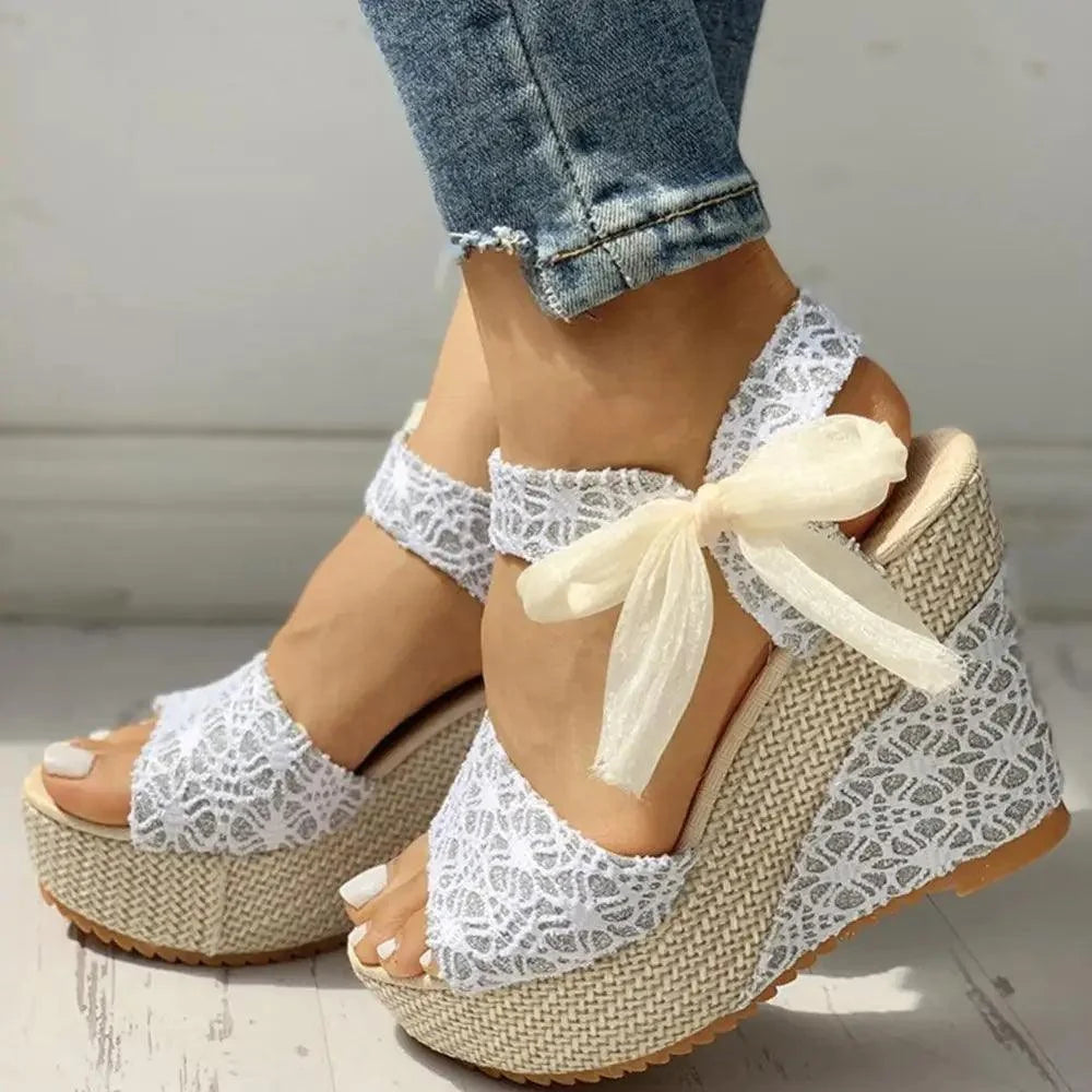 New Modern Wood High Heels Sandals