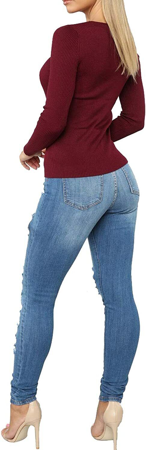 Tulucky Womens Boyfriend Jeans
