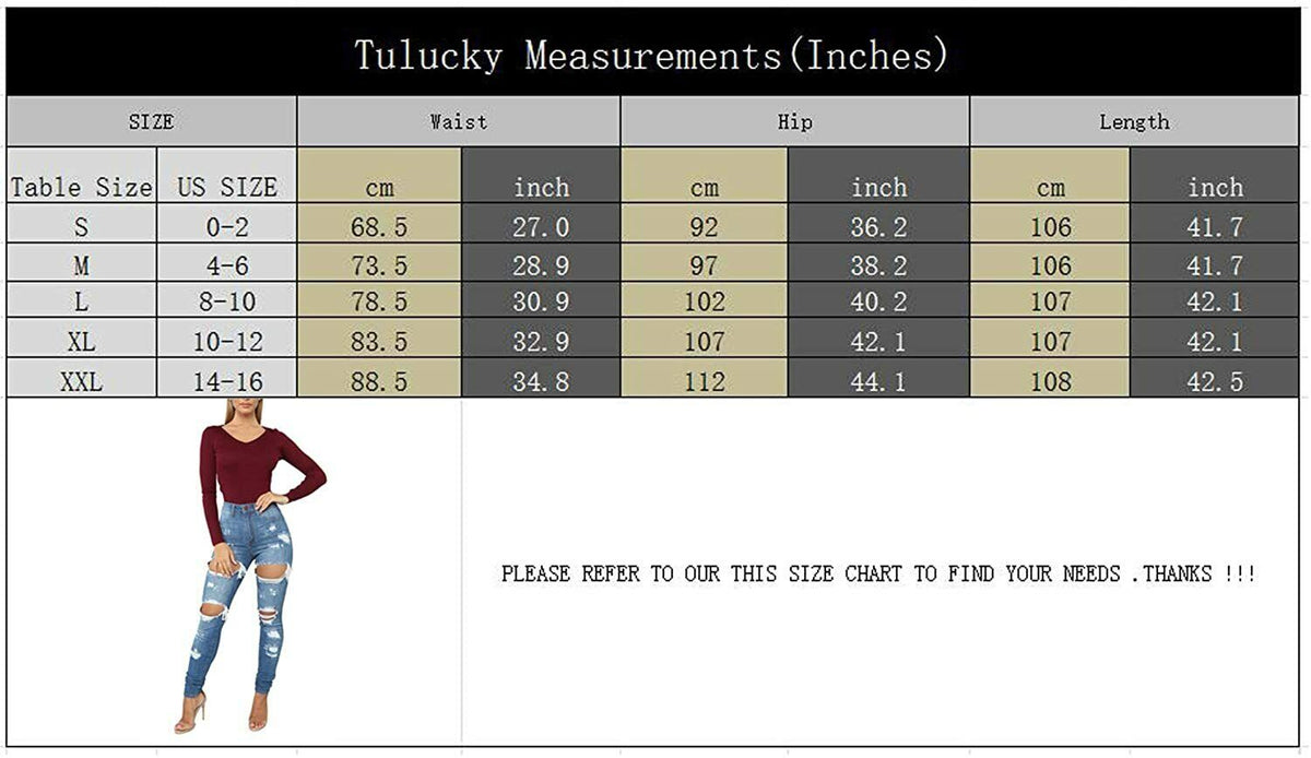 Tulucky Womens Boyfriend Jeans