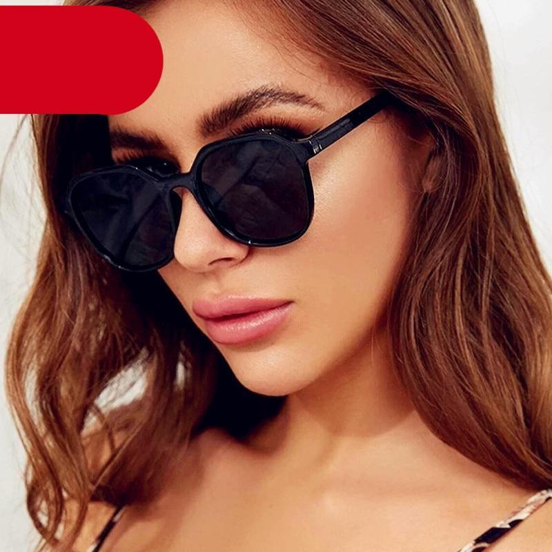 Square Vintage Sunglasses For Women With High Quality Durable Eyewear
