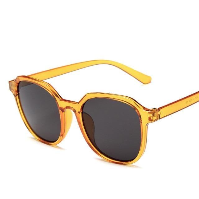 Square Vintage Sunglasses For Women With High Quality Durable Eyewear